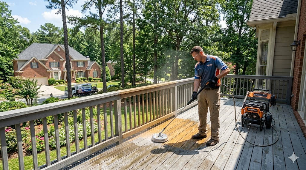 Deck & Patio Cleaning